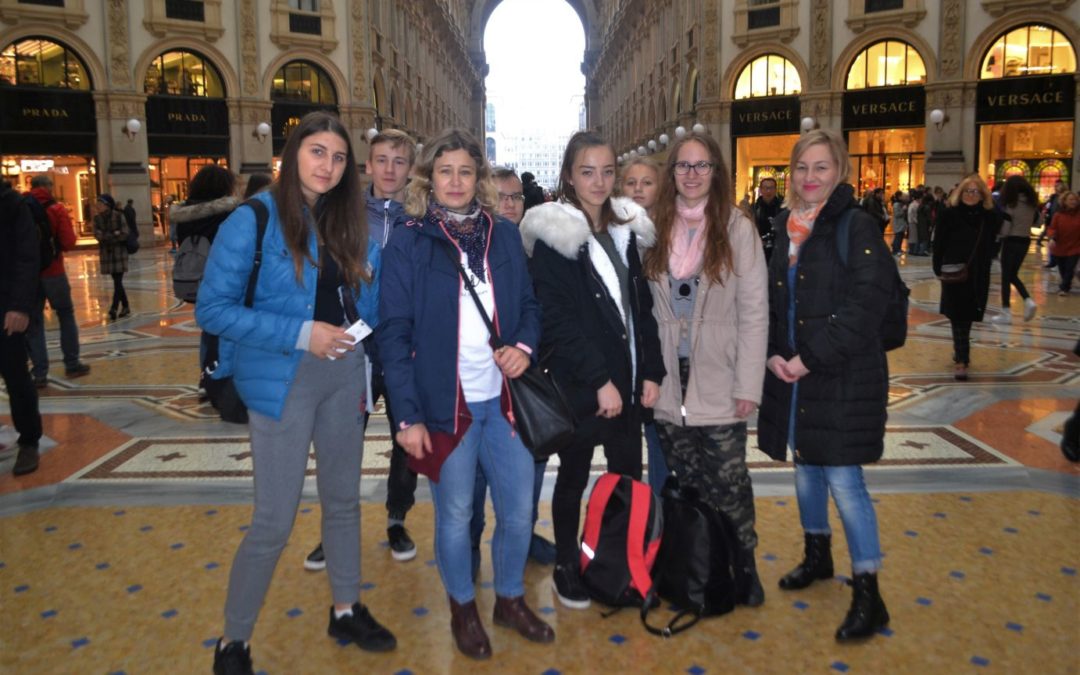 Międzynarodowe spotkanie uczniów  w ramach programu Erasmus+ we Włoszech