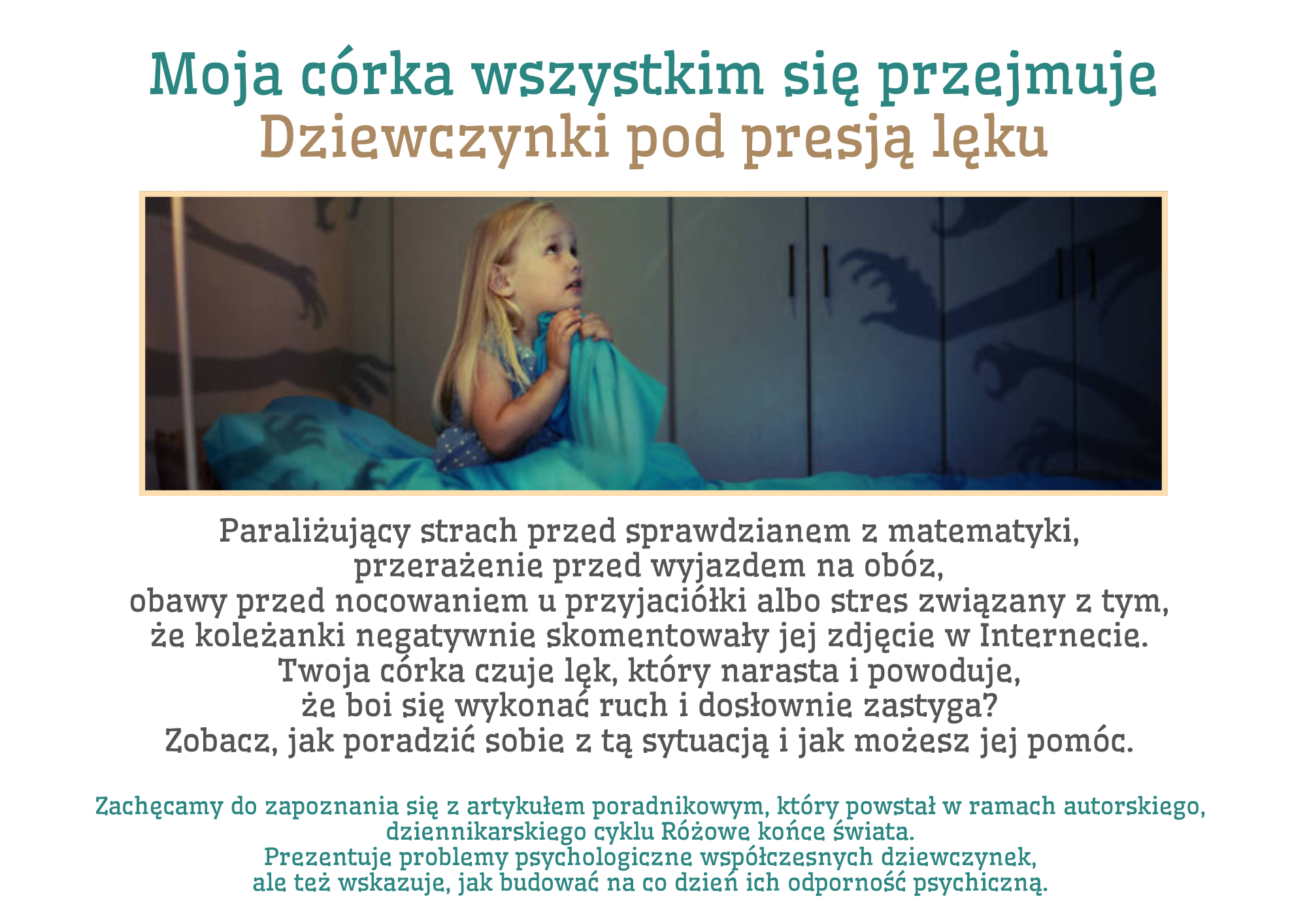 Dziewczynki pod presją stresu